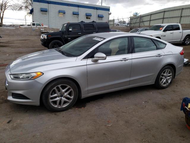 3FA6P0H73ER291680 - 2014 FORD FUSION SE SILVER photo 1