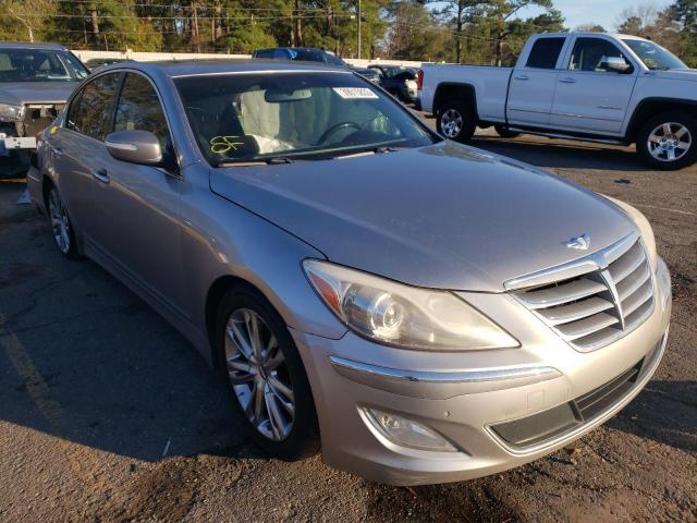 KMHGC4DF2CU176004 - 2012 HYUNDAI GENESIS 4.6L SILVER photo 4