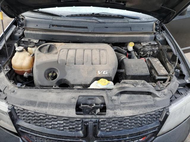 3C4PDCEG8JT508019 - 2018 DODGE JOURNEY GT BLACK photo 12