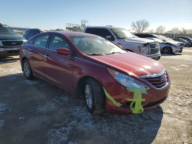 5NPEB4AC7DH800089 - 2013 HYUNDAI SONATA GLS BURGUNDY photo 4