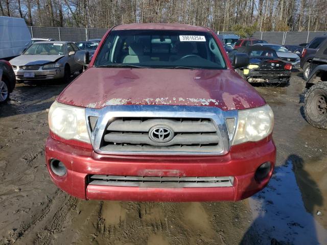 5TETX22NX7Z375126 - 2007 TOYOTA TACOMA ACCESS CAB RED photo 5