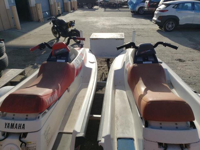 YAM00538L687 - 1987 YAMAHA JET SKI WHITE photo 10