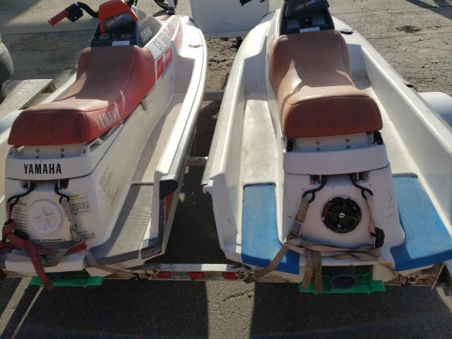 YAM00538L687 - 1987 YAMAHA JET SKI WHITE photo 8