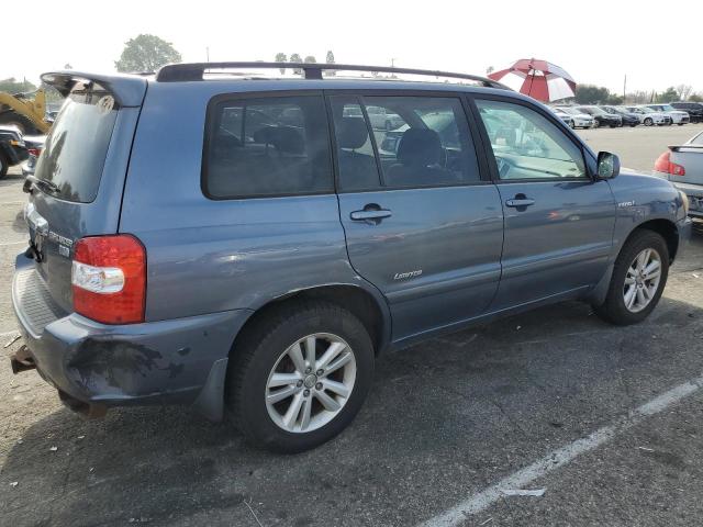 JTEEW21A570048574 - 2007 TOYOTA HIGHLANDER HYBRID BLUE photo 3