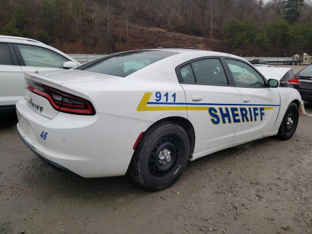 2C3CDXKT3JH170257 - 2018 DODGE CHARGER POLICE WHITE photo 3