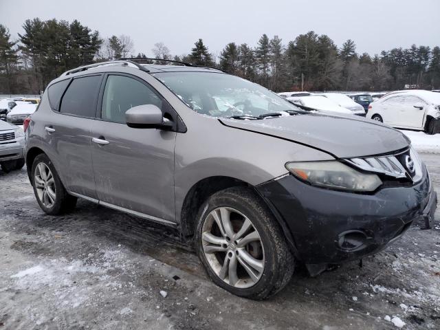 JN8AZ1MW3AW111210 - 2010 NISSAN MURANO S GRAY photo 4