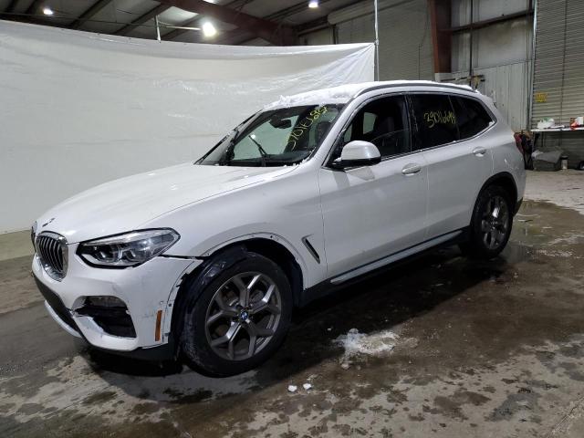 5UXTY3C07L9D32070 - 2020 BMW X3 SDRIVE30I WHITE photo 1