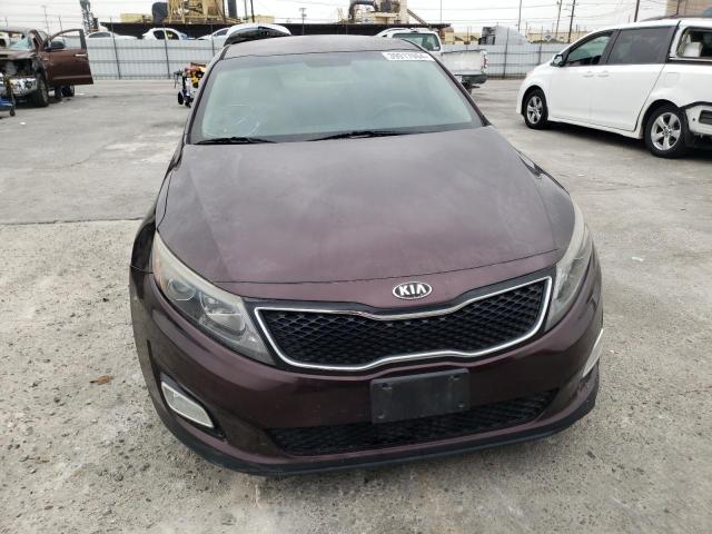 5XXGM4A70EG321581 - 2014 KIA OPTIMA LX BURGUNDY photo 5