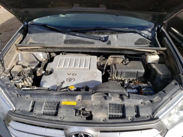 5TDBK3EH9CS112784 - 2012 TOYOTA HIGHLANDER BASE فحمي صورة 12