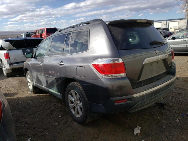 5TDBK3EH9CS112784 - 2012 TOYOTA HIGHLANDER BASE فحمي صورة 2