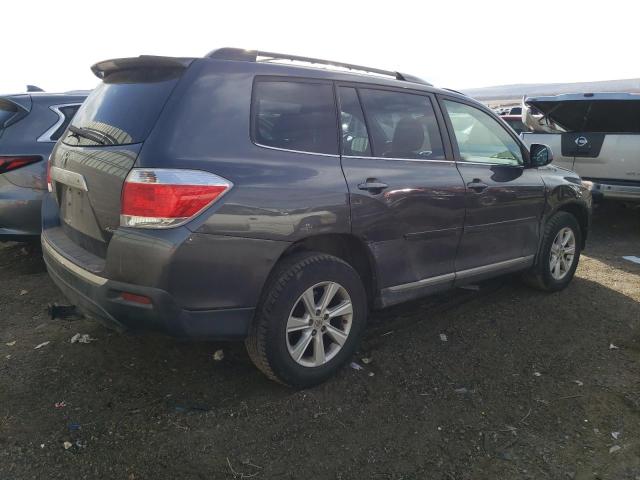 5TDBK3EH9CS112784 - 2012 TOYOTA HIGHLANDER BASE CHARCOAL photo 3