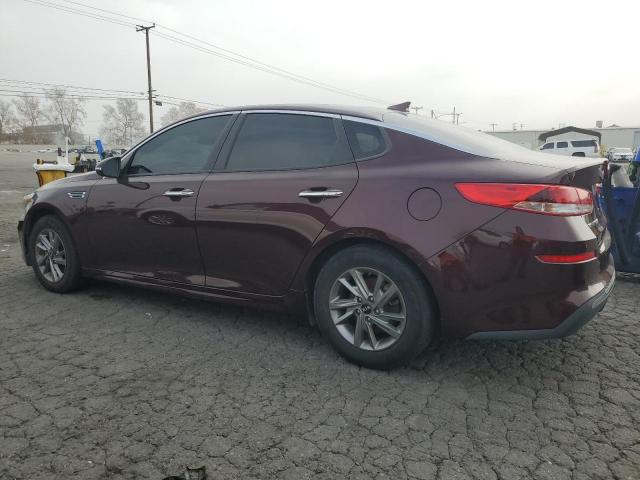 5XXGT4L38KG375090 - 2019 KIA OPTIMA LX BURGUNDY photo 2