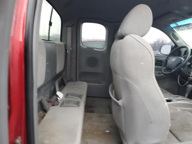 5TEUU42NX6Z184135 - 2006 TOYOTA TACOMA ACCESS CAB Қызыл фото 10