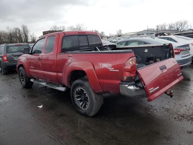 5TEUU42NX6Z184135 - 2006 TOYOTA TACOMA ACCESS CAB RED photo 2