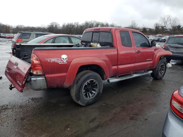 5TEUU42NX6Z184135 - 2006 TOYOTA TACOMA ACCESS CAB RED photo 3