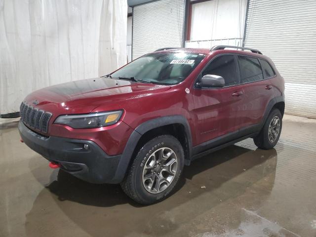1C4PJMBX7MD159688 - 2021 JEEP CHEROKEE TRAILHAWK BURGUNDY photo 1