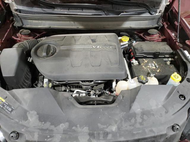 1C4PJMBX7MD159688 - 2021 JEEP CHEROKEE TRAILHAWK BURGUNDY photo 12