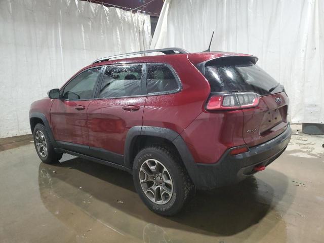 1C4PJMBX7MD159688 - 2021 JEEP CHEROKEE TRAILHAWK BURGUNDY photo 2