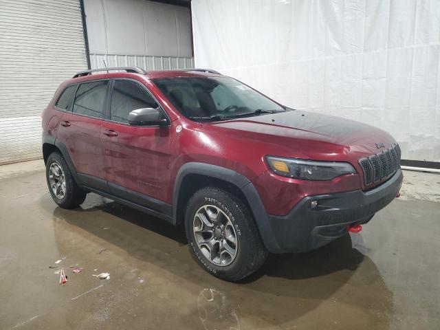 1C4PJMBX7MD159688 - 2021 JEEP CHEROKEE TRAILHAWK BURGUNDY photo 4