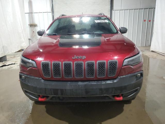 1C4PJMBX7MD159688 - 2021 JEEP CHEROKEE TRAILHAWK BURGUNDY photo 5