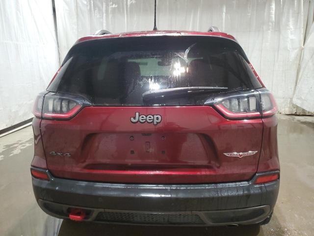 1C4PJMBX7MD159688 - 2021 JEEP CHEROKEE TRAILHAWK BURGUNDY photo 6