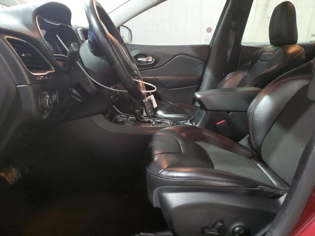 1C4PJMBX7MD159688 - 2021 JEEP CHEROKEE TRAILHAWK BURGUNDY photo 7