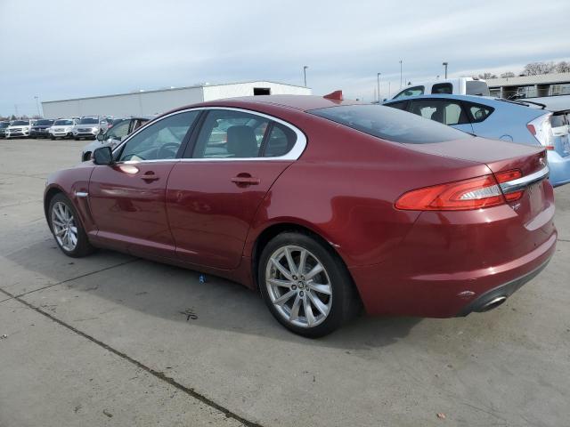 SAJWA0ES2DPS95828 - 2013 JAGUAR XF MAROON photo 2