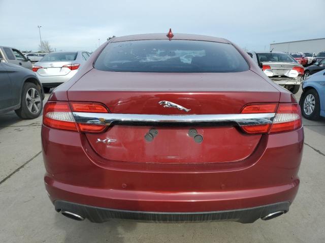 SAJWA0ES2DPS95828 - 2013 JAGUAR XF MAROON photo 6