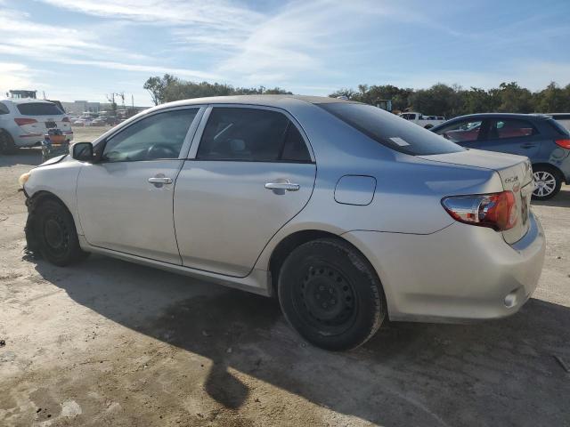 2T1BU4EE1AC471638 - 2010 TOYOTA COROLLA BASE SILVER photo 2