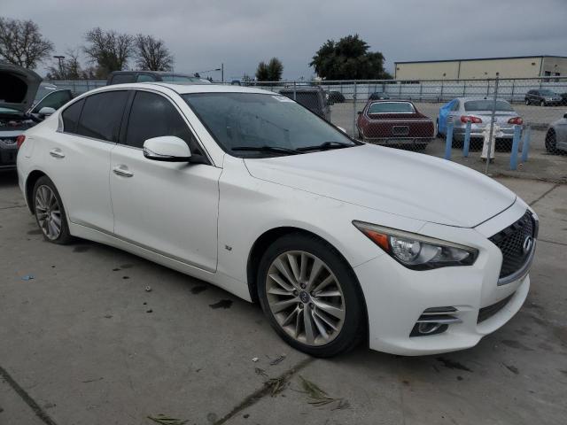 JN1BV7AP7FM333735 - 2015 INFINITI Q50 BASE WHITE photo 4