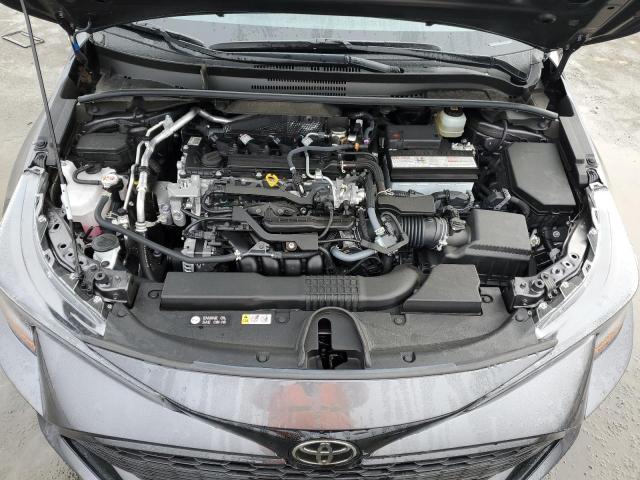 JTND4MBE8M3114737 - 2021 TOYOTA COROLLA SE GRAY photo 11