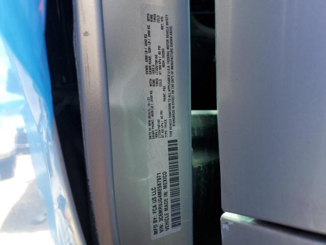 3C6MRVJG4ME587971 - 2021 RAM PROMASTER 3500 HIGH Сріблястий фото 14