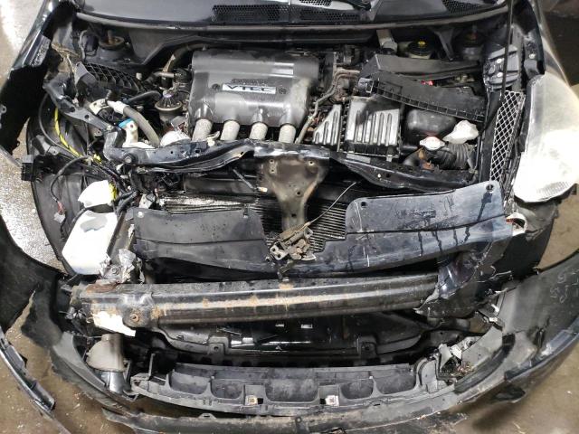 JHMGD37617S019832 - 2007 HONDA FIT S შავი ფოტო 11