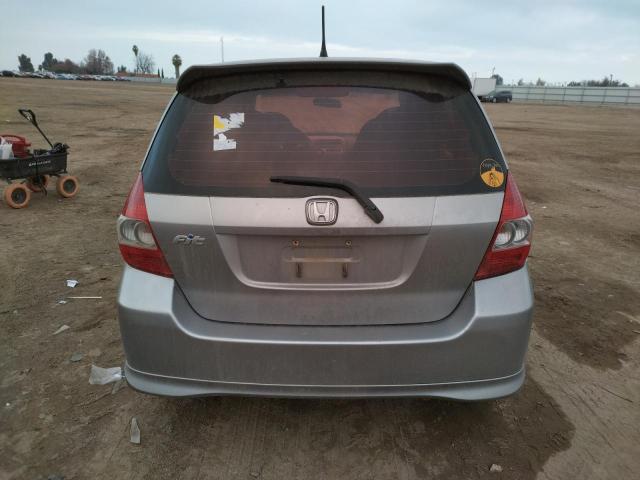 JHMGD38637S044388 - 2007 HONDA FIT S 银色 照片 6
