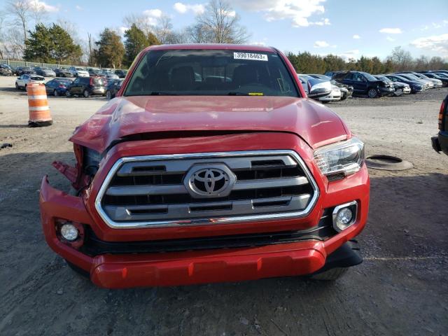 5TFGZ5AN9HX112682 - 2017 TOYOTA TACOMA DOUBLE CAB 栗色 照片 5