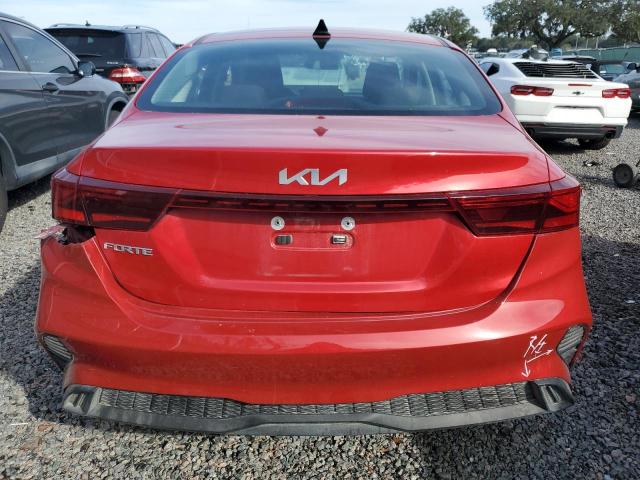 3KPF24AD3PE574946 - 2023 KIA FORTE LX RED photo 6