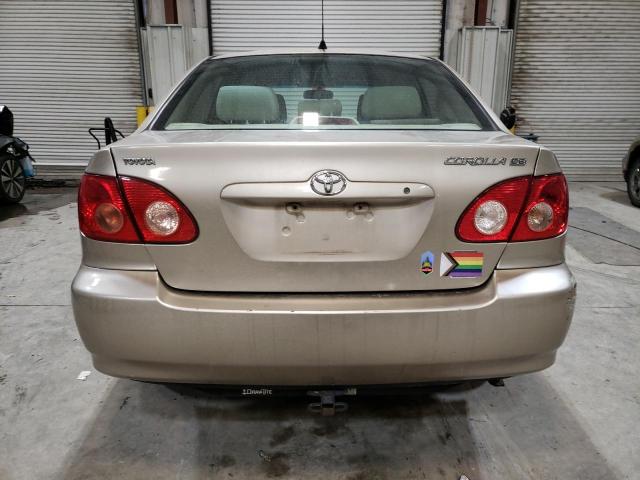 1NXBR32E87Z799422 - 2007 TOYOTA COROLLA CE TAN photo 6