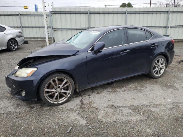 JTHBK262085071770 - 2008 LEXUS IS 250 BLUE photo 1