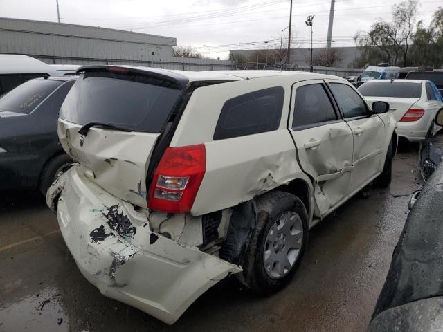 2D4FV48T85H533981 - 2005 DODGE MAGNUM SE WHITE photo 3