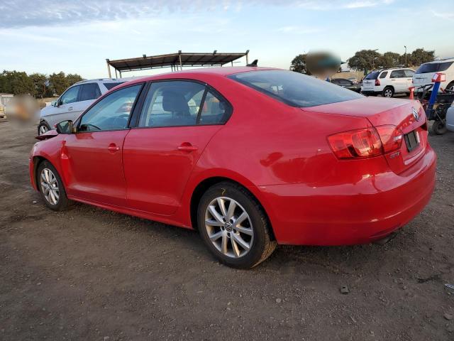 3VWDP7AJ9CM401476 - 2012 VOLKSWAGEN JETTA SE RED photo 2