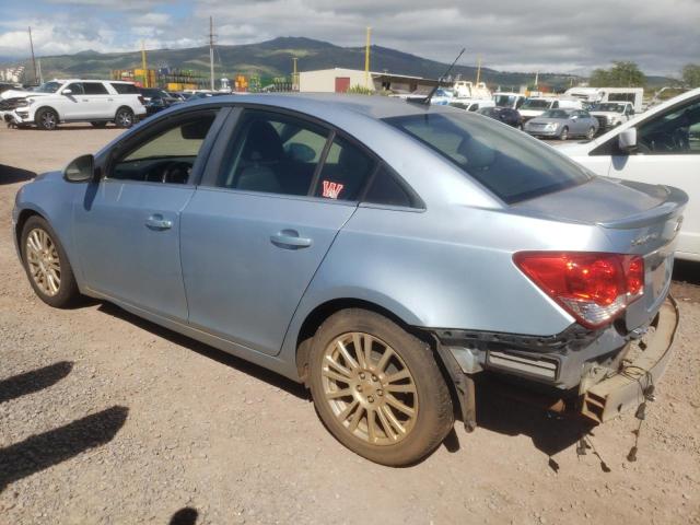 1G1PJ5S91B7213787 - 2011 CHEVROLET CRUZE ECO SILVER photo 2