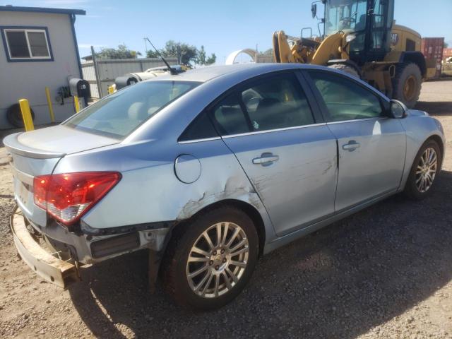 1G1PJ5S91B7213787 - 2011 CHEVROLET CRUZE ECO SILVER photo 3