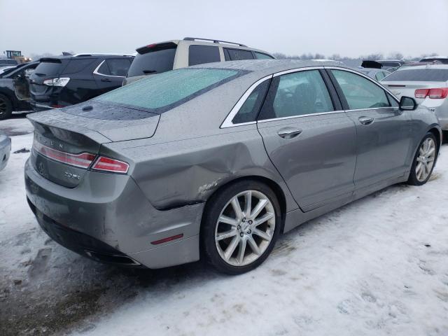 3LN6L2J99GR609068 - 2016 LINCOLN MKZ GRAY photo 3