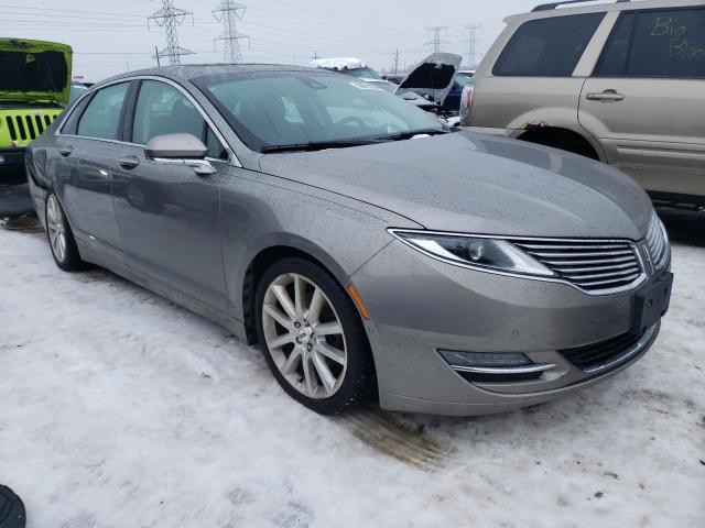 3LN6L2J99GR609068 - 2016 LINCOLN MKZ GRAY photo 4