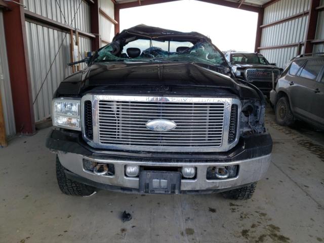 1FTSX31P57EB30189 - 2007 FORD F350 SRW SUPER DUTY BLACK photo 5