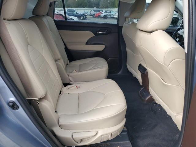 5TDGZRAHXMS084523 - 2021 TOYOTA HIGHLANDER XLE BLUE photo 11