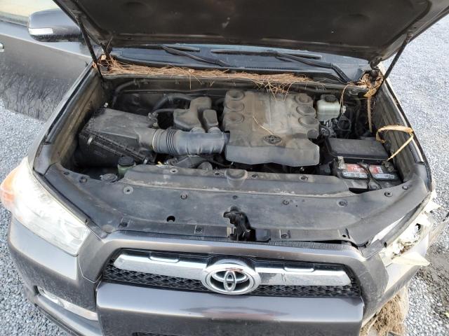 JTEBU5JR0C5085934 - 2012 TOYOTA 4RUNNER SR5 SILVER photo 12