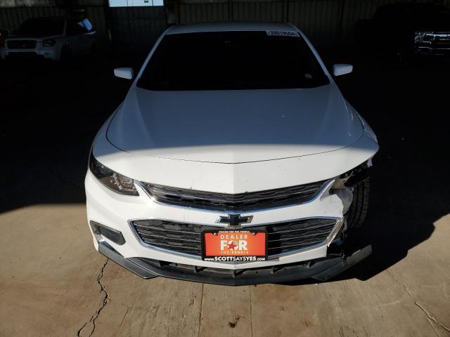 1G1ZE5STXHF292111 - 2017 CHEVROLET MALIBU LT WHITE photo 5