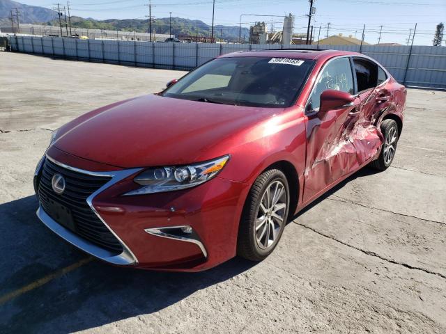 JTHBW1GG7G2110430 - 2016 LEXUS ES 300H BURGUNDY photo 1