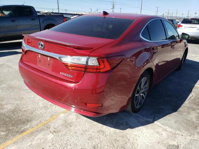 JTHBW1GG7G2110430 - 2016 LEXUS ES 300H BURGUNDY photo 3